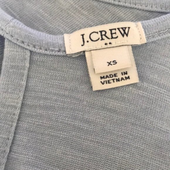 💖MEGA SALE💖J. CREW Women’s Shirt with Trim Light Blue ALSU00208 - Picture 5 of 7